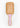 Square Paddle Hair Brush - Pink