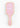 Square Paddle Hair Brush - Pink